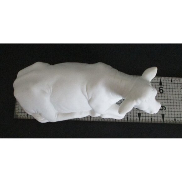 Avon Nativity Collectibles The Cow Figurine  - Vintage 1987 White Porcelain - Picture 7 of 9